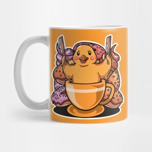 Weird Duck and Coffee Mug